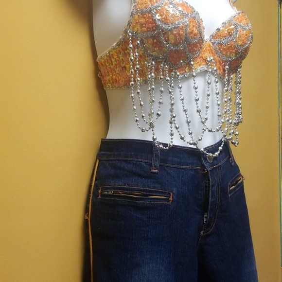 Denim - Blue and Orange jeans